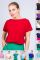 Women's blouse 22275 (Red)